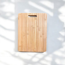Load image into Gallery viewer, 16" Bamboo Cutting Board with Handle [Online Only]
