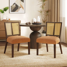 Load image into Gallery viewer, Mid Century Rattan Dining Chair Without Arms Set [Online Only]
