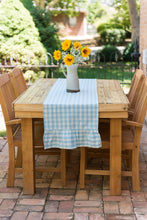 Load image into Gallery viewer, Yellow Ruffled Gingham Table Runner [Online Only]
