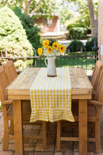 Load image into Gallery viewer, Blue Gingham Table Runner [Online Only]
