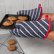Load image into Gallery viewer, Superior Butcher Stripe Oven Mitt
