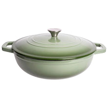 Load image into Gallery viewer, 5qt Enameled Cast Iron Dutch Oven (2 colors)
