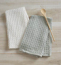 Load image into Gallery viewer, Waffle Weave Towel - Blue Mist
