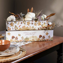 Load image into Gallery viewer, Fall Leaves Paper Table Runner
