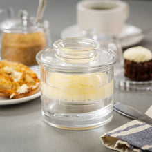 Load image into Gallery viewer, Glass French Butter Crock
