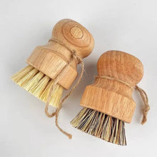 Load image into Gallery viewer, Wood Palm Brush
