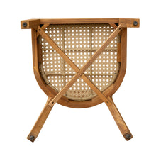 Load image into Gallery viewer, Netro Acacia Wood Dining Chair with Light Brown Wicker [Online Only]
