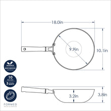 Load image into Gallery viewer, Cardamom™ 10 Inch Ceramic Nonstick Wok | Nordic Ware
