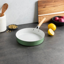 Load image into Gallery viewer, Cardamom™ Ceramic Nonstick 10 Inch Skillet with Stainless Steel Lid | Nordic Ware
