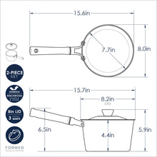 Load image into Gallery viewer, Cardamom™ 3 Qt. Saucepan with Lid | Nordic Ware
