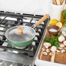 Load image into Gallery viewer, Cardamom™ 8" Ceramic Nonstick Skillet with Stainless Steel Lid | Nordic Ware
