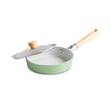 Load image into Gallery viewer, Cardamom™ 8" Ceramic Nonstick Skillet with Stainless Steel Lid | Nordic Ware
