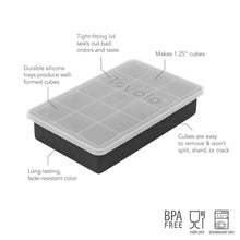 Load image into Gallery viewer, Perfect Cube Silicone Ice Mold with Lid [Online Only]
