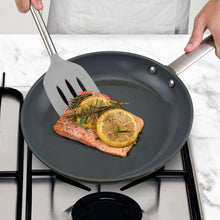 Load image into Gallery viewer, Silicone and Stainless Steel Slotted Turner [Online Only]
