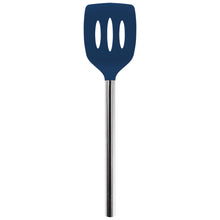 Load image into Gallery viewer, Silicone and Stainless Steel Slotted Turner [Online Only]
