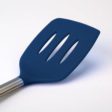 Load image into Gallery viewer, Silicone and Stainless Steel Slotted Turner [Online Only]
