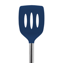 Load image into Gallery viewer, Silicone and Stainless Steel Slotted Turner [Online Only]
