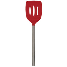 Load image into Gallery viewer, Silicone and Stainless Steel Slotted Turner [Online Only]
