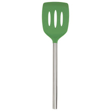 Load image into Gallery viewer, Silicone and Stainless Steel Slotted Turner [Online Only]
