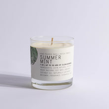 Load image into Gallery viewer, Summer Mint 7 oz. Just Bee Candle Jar
