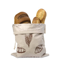 Load image into Gallery viewer, Reusable Lined Bread Saver Bags
