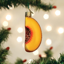 Load image into Gallery viewer, Peach Slice Ornament [Online Only]
