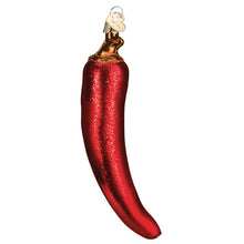 Load image into Gallery viewer, Red Chili Pepper Ornament [Online Only]
