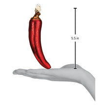 Load image into Gallery viewer, Red Chili Pepper Ornament [Online Only]
