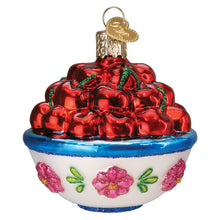 Load image into Gallery viewer, Bowl Of Cherries Ornament [Online Only]

