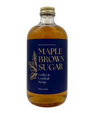 Load image into Gallery viewer, Maple &amp; Brown Sugar Coffee &amp; Cocktail Syrup, 16 fl oz
