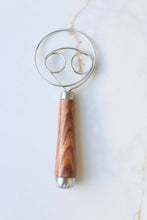 Load image into Gallery viewer, Rosewood Wooden Handle Dough Whisk

