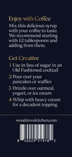 Load image into Gallery viewer, Maple &amp; Brown Sugar Coffee &amp; Cocktail Syrup, 16 fl oz
