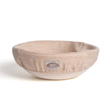 Load image into Gallery viewer, 8.6" Round Proofing Bread Basket with Liner – 123Dough
