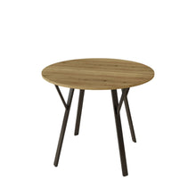 Load image into Gallery viewer, Round Dining Table for 2-4 People - Rustic Brown [Online Only]

