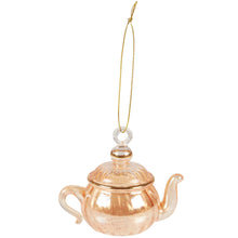 Load image into Gallery viewer, Glass Teapot Ornament
