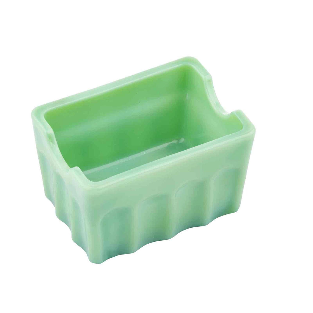 Jadeite Glass Sugar Packet Holder