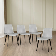 Load image into Gallery viewer, Modern Dining Chair With Carbon Steel Legs [Online Only]
