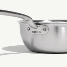 Load image into Gallery viewer, Made In Stainless Clad 2 qt. Saucier with Lid
