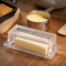 Load image into Gallery viewer, Embossed Butter Dish
