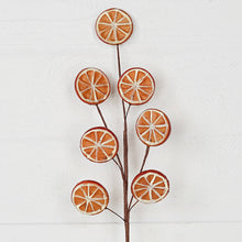 Load image into Gallery viewer, Faux Orange Slices 20" Spray
