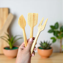 Load image into Gallery viewer, Bamboo Kitchen Utensil Set | 3 Pieces [Online Only]
