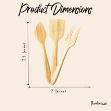 Load image into Gallery viewer, Bamboo Kitchen Utensil Set | 3 Pieces [Online Only]
