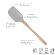 Load image into Gallery viewer, Flex-Core® Silicone and Wood Spatula [Online Only]
