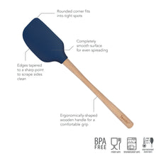 Load image into Gallery viewer, Flex-Core® Silicone and Wood Spatula [Online Only]
