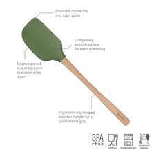 Load image into Gallery viewer, Flex-Core® Silicone and Wood Spatula [Online Only]
