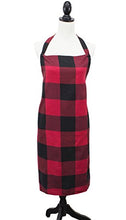Load image into Gallery viewer, Fennco Styles Buffalo Check Full Size Apron (2 Colors) [Online Only]
