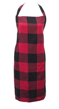 Load image into Gallery viewer, Fennco Styles Buffalo Check Full Size Apron (2 Colors) [Online Only]
