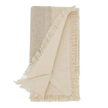 Load image into Gallery viewer, Double-Layer Fringe Cotton Blend Cloth Napkins 20" W X 20" L, Set of 4 [Online Only]
