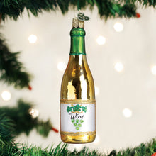 Load image into Gallery viewer, White Wine Bottle Ornament [Online Only]

