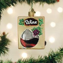 Load image into Gallery viewer, Boxed Wine Ornament [Online Only]
